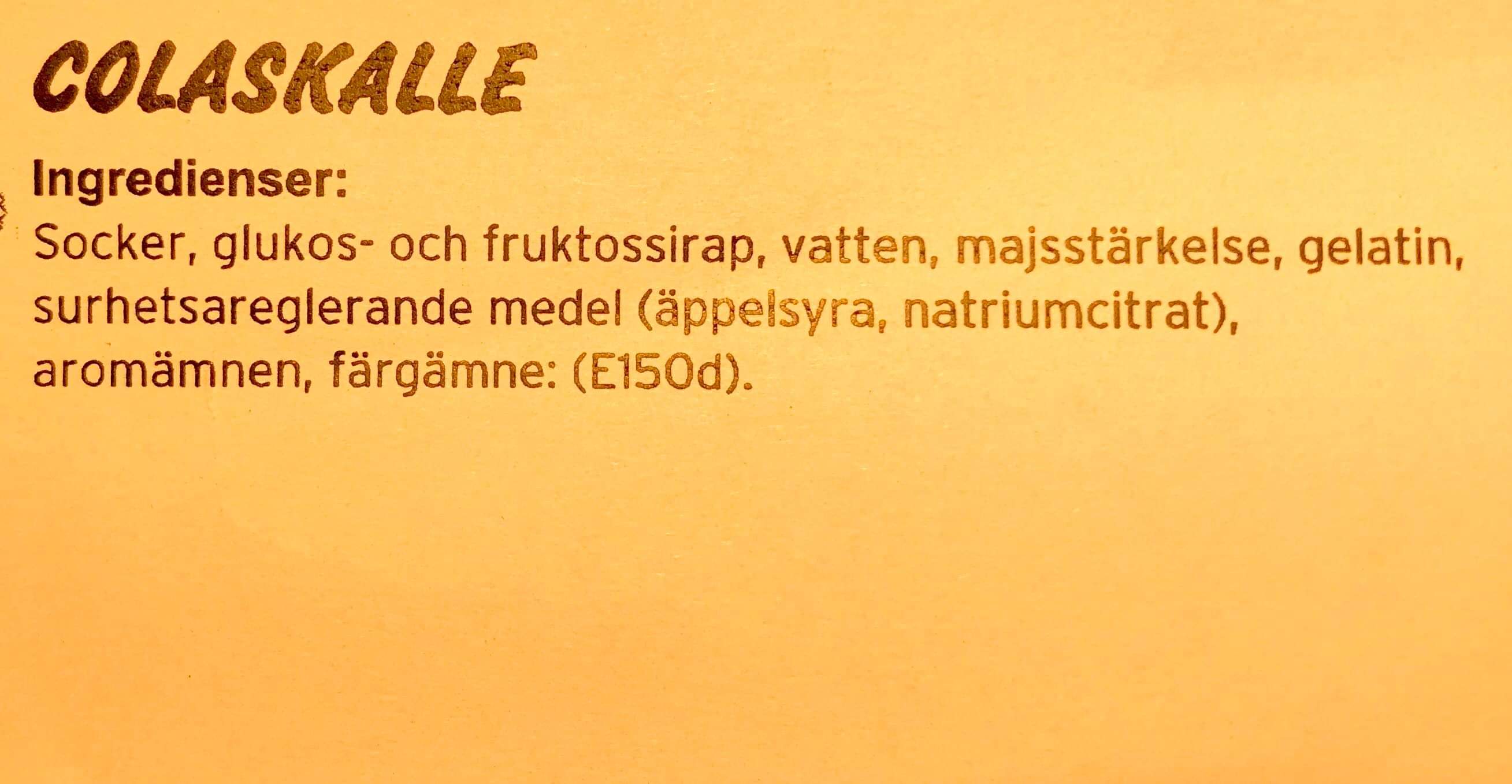 Cola skalle