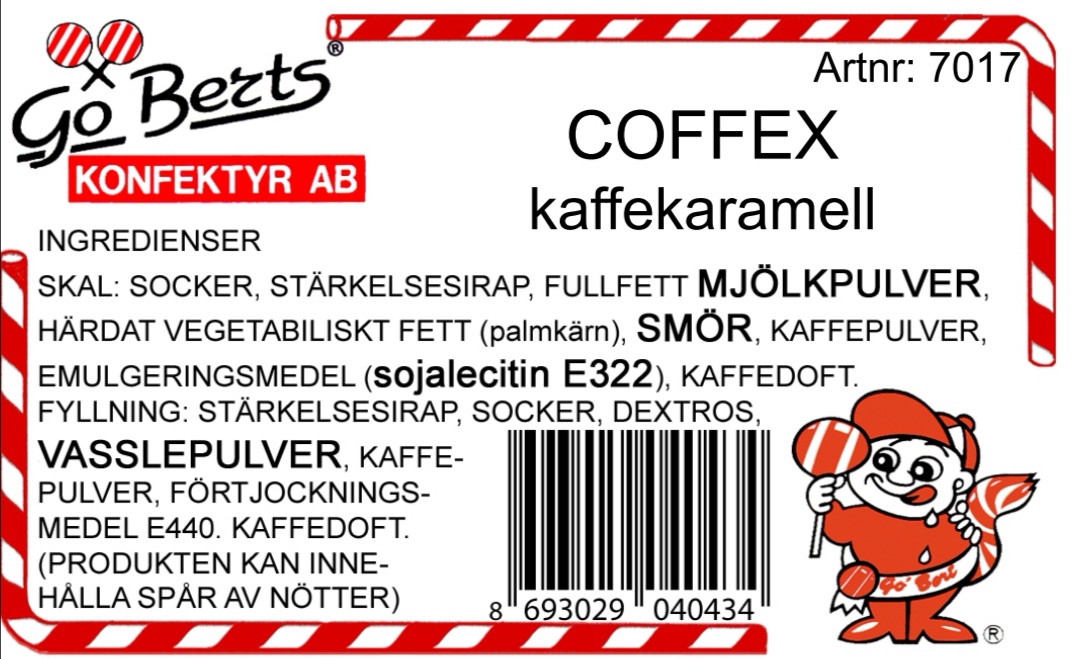 Coffex kaffekaramell