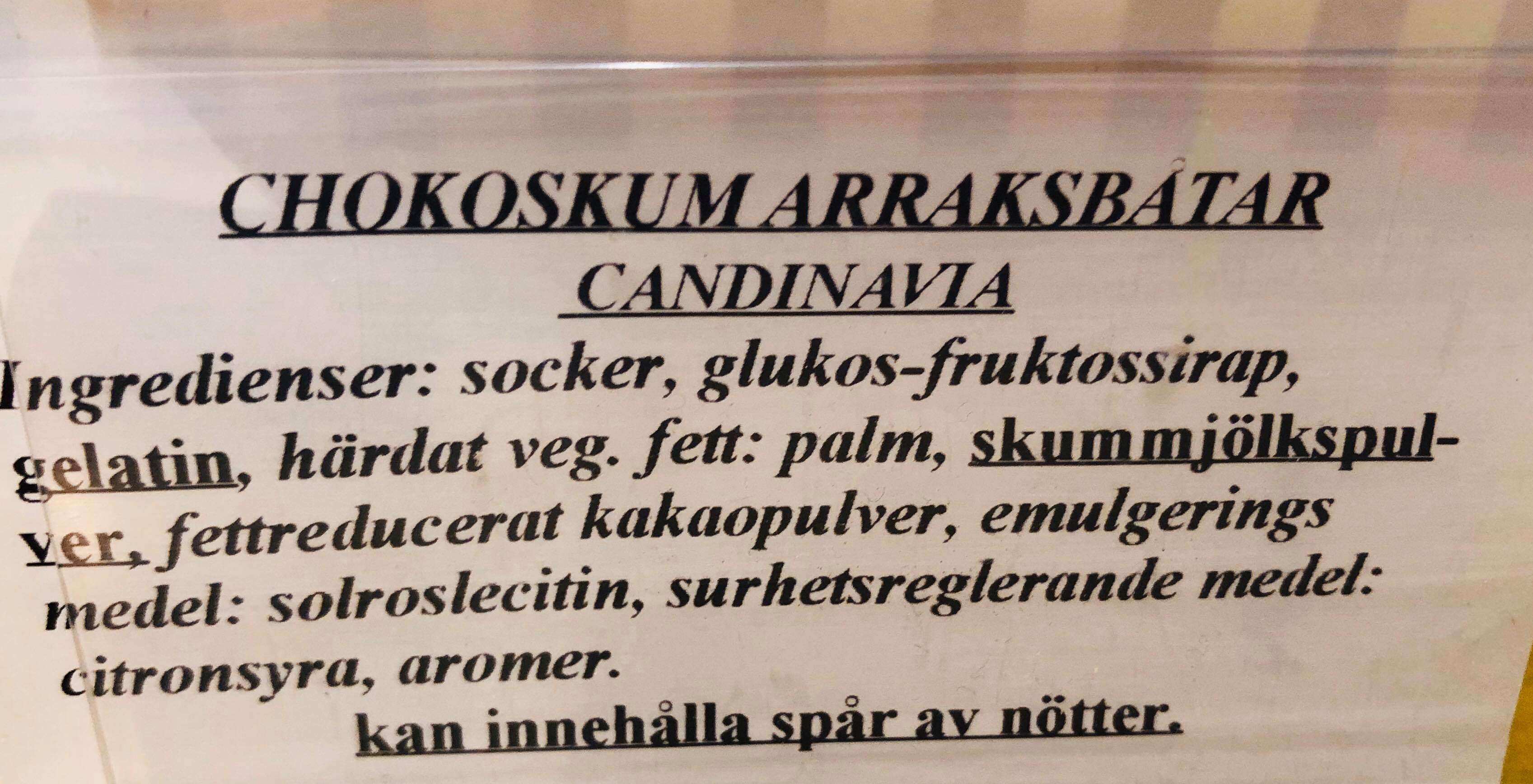 Chokoskum arraksbtar