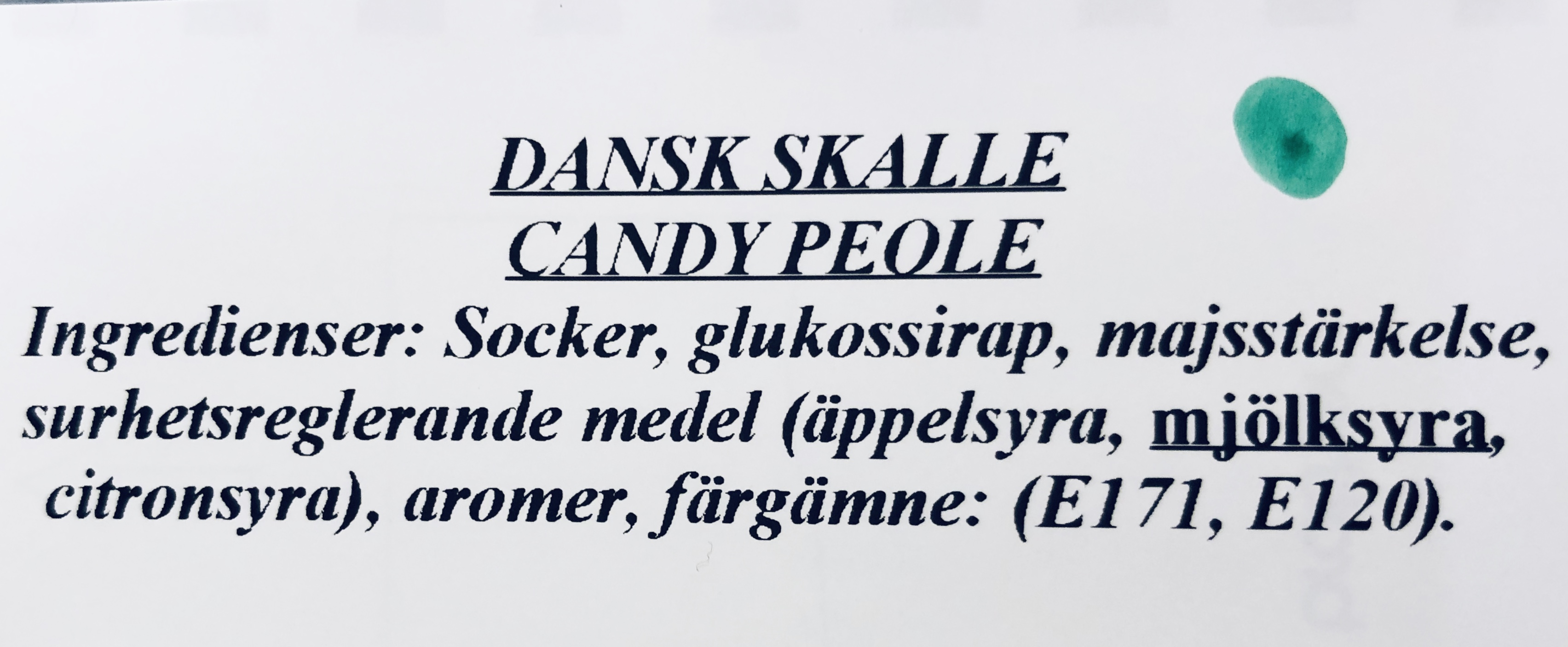 Dansk skalle