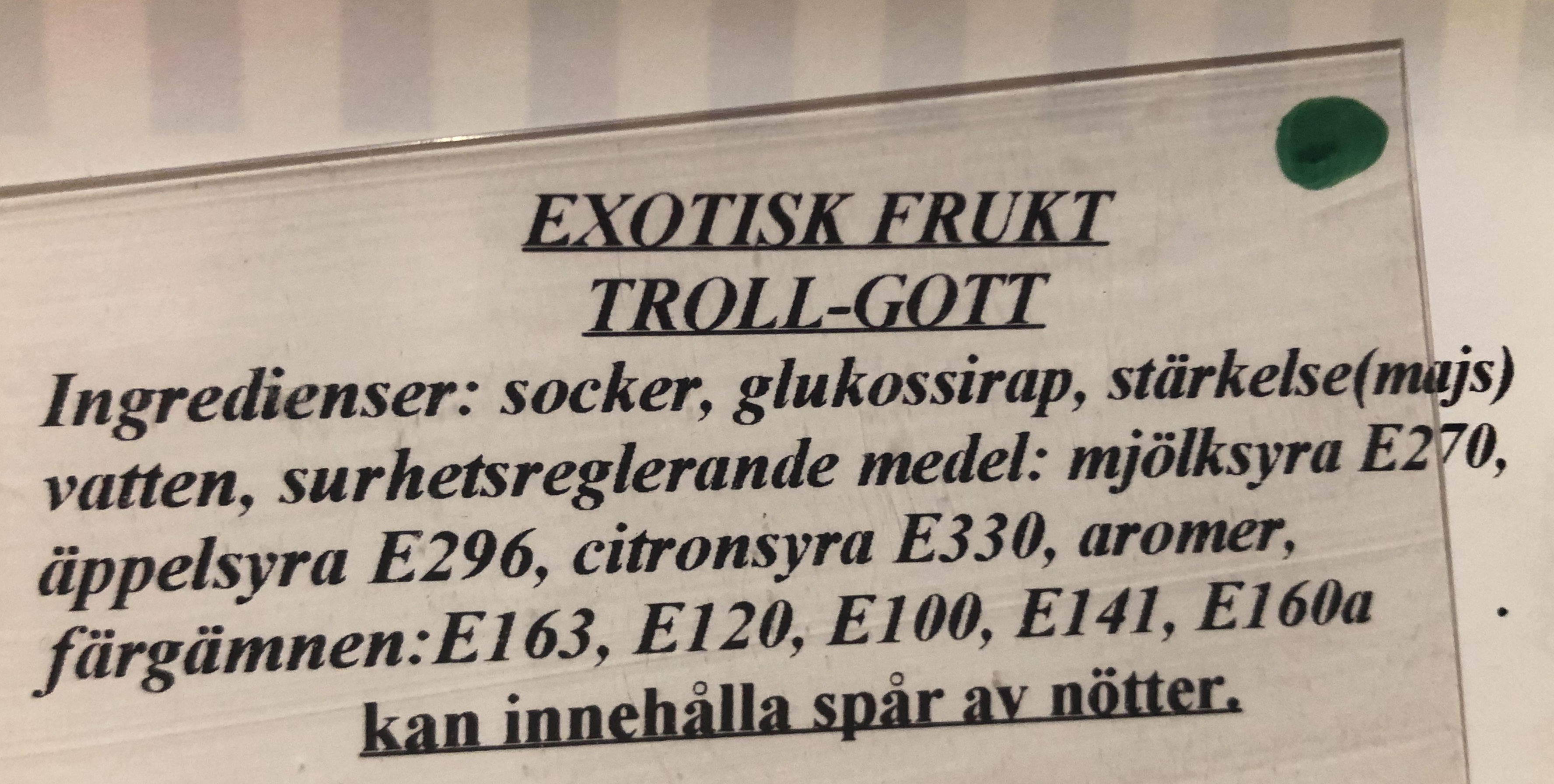 Exotisk frukt