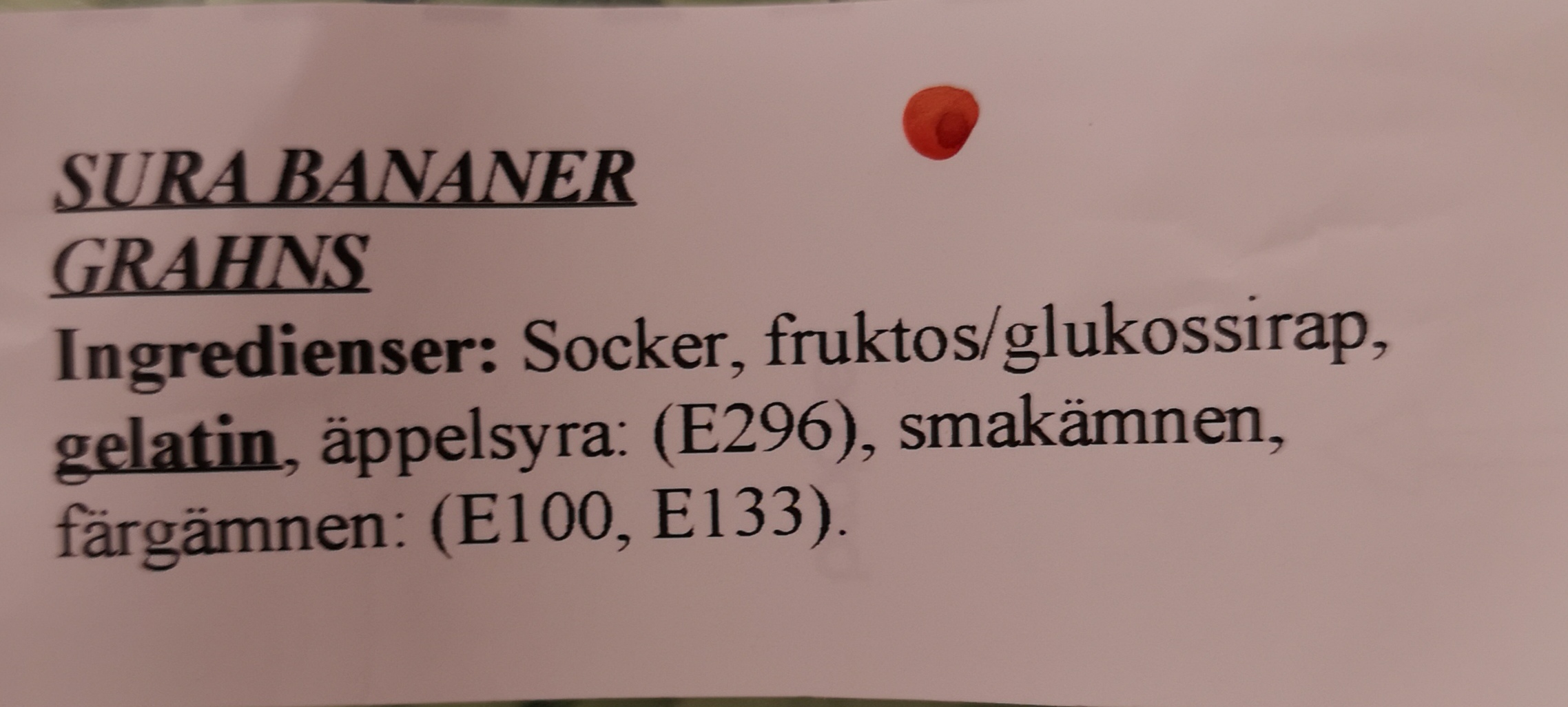 Sura bananer