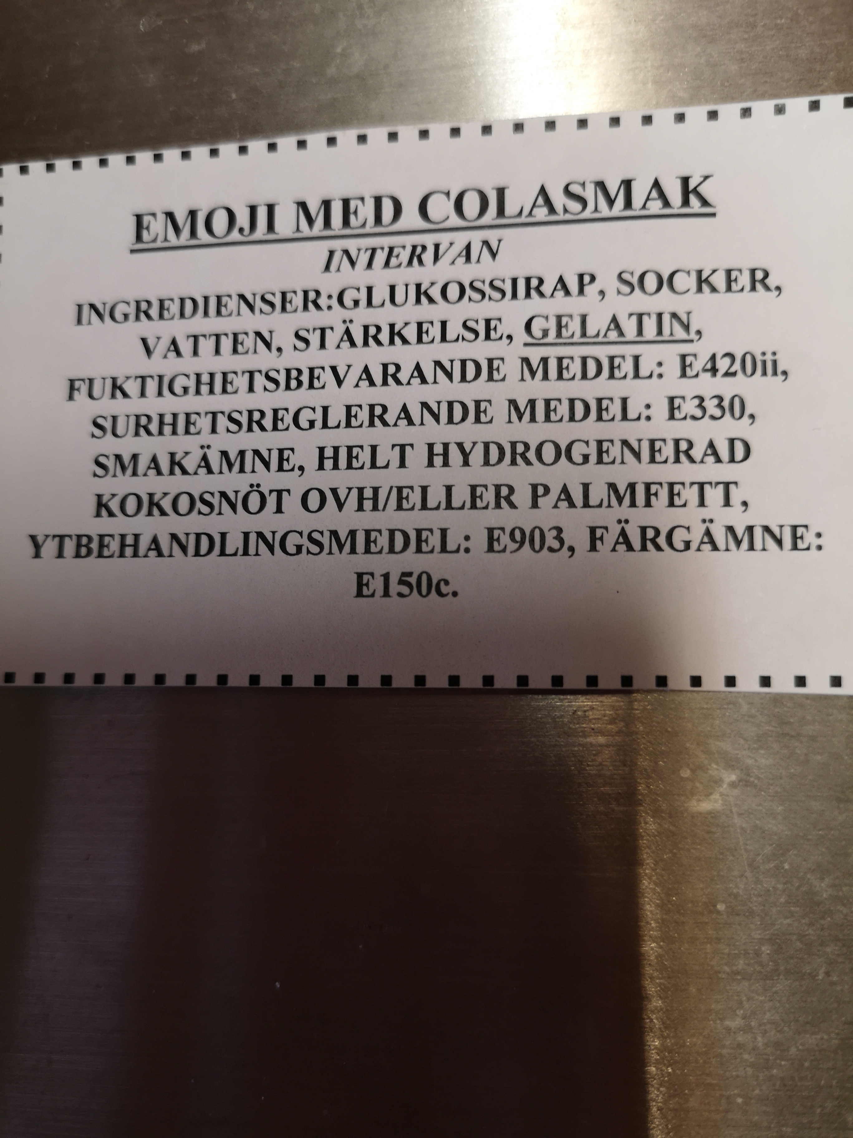 Emoji med colasmak